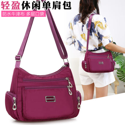 Manufacturers wholesale 2022 new large-capacity women's bag shoulder bag fashion casual Messenger Mummy bag one drop