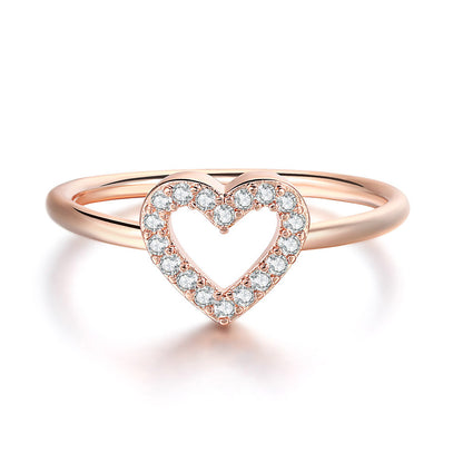 Fashion Fresh Heart Personalized Women's Ring