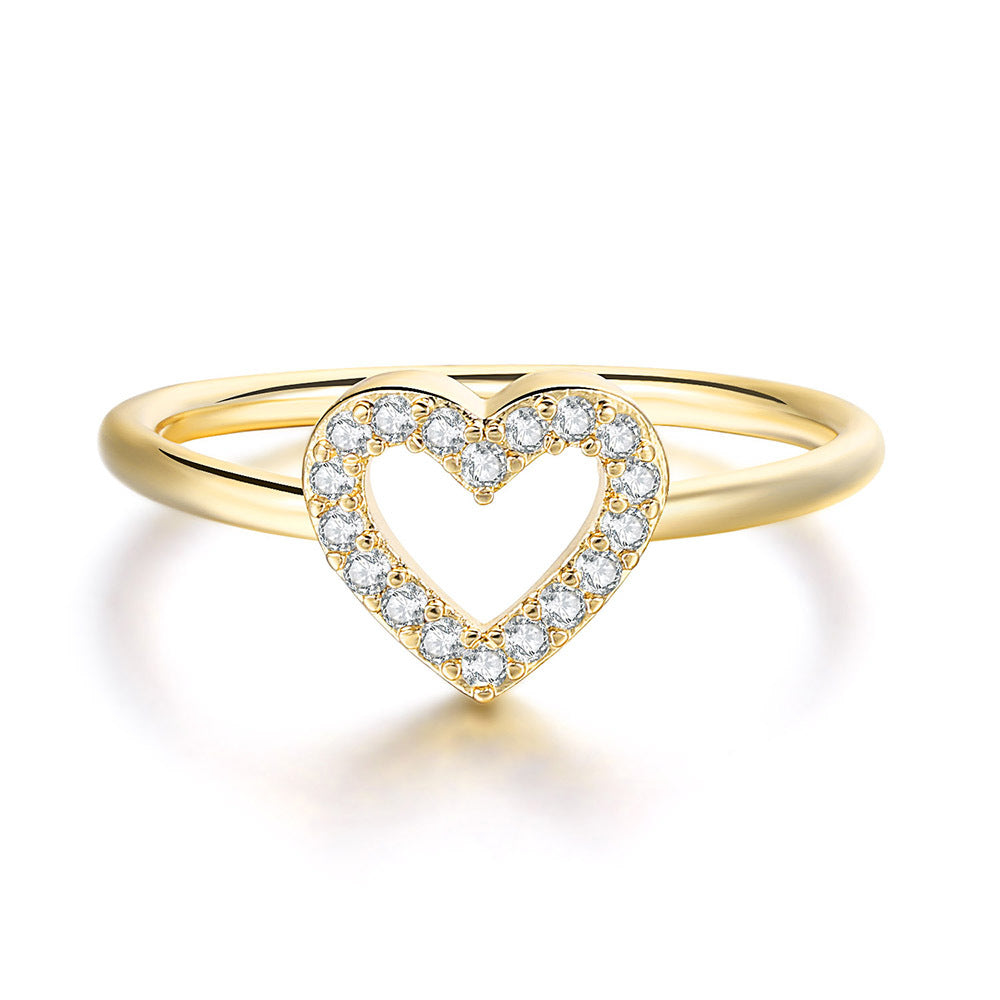 Fashion Fresh Heart Personalized Women's Ring
