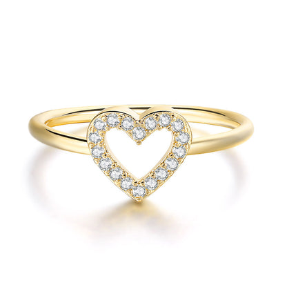 Fashion Fresh Heart Personalized Women's Ring