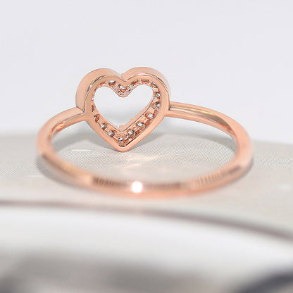 Fashion Fresh Heart Personalized Women's Ring