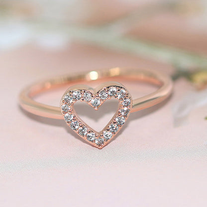 Fashion Fresh Heart Personalized Women's Ring