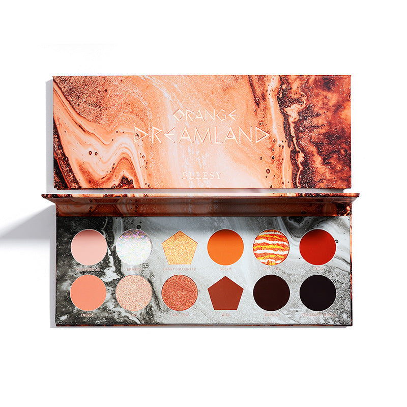 12 colors pork belly sequin eyeshadow box