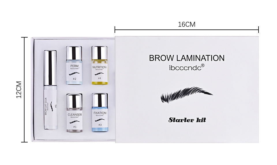 Eyebrow set diy eyebrow shaping wild eyebrow shaping lasting natural waterproof and anti-sweat anti-off makeup modification