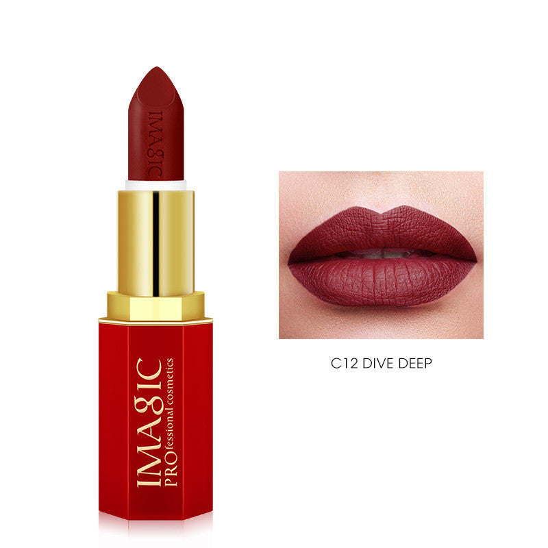 Red Tube Lipstick Series Matte Lip Balm Lasts Forever