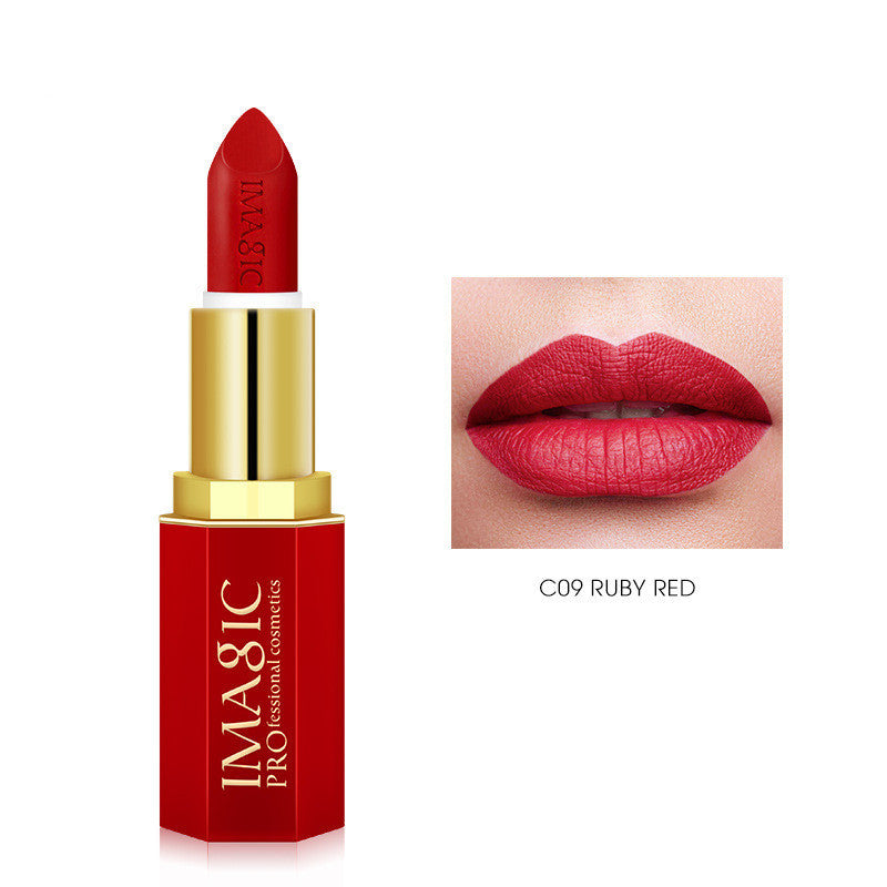 Red Tube Lipstick Series Matte Lip Balm Lasts Forever