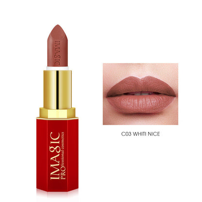 Red Tube Lipstick Series Matte Lip Balm Lasts Forever