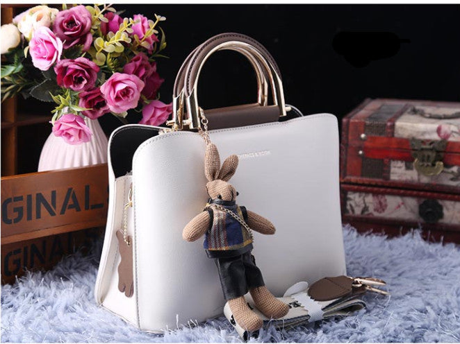 Women's Bag  New  Diou Authentic Fashion TtrendyLleather Shell Handbag Commuter Single Shoulder Messenger Lady Bag