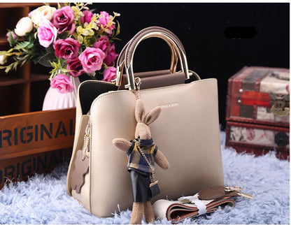 Women's Bag  New  Diou Authentic Fashion TtrendyLleather Shell Handbag Commuter Single Shoulder Messenger Lady Bag