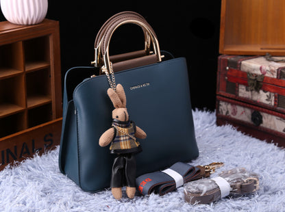 Women's Bag  New  Diou Authentic Fashion TtrendyLleather Shell Handbag Commuter Single Shoulder Messenger Lady Bag