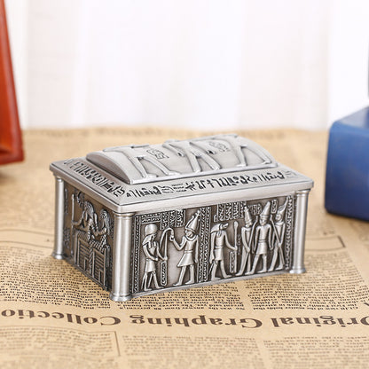 Zinc Alloy European-style Egyptian Jewelry Box