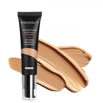 Liquid Foundation Concealer Long Lasting Smear-proof Makeup Oil Control And Moisturizing