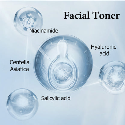 SKINCARE 5-STEP ROUTINE CLEANSER - TONER - SERUM -EYE CREAM - MOISTURIZER