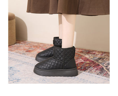 Women's Thickened Fleece Plus Size Winter Fashion Boots