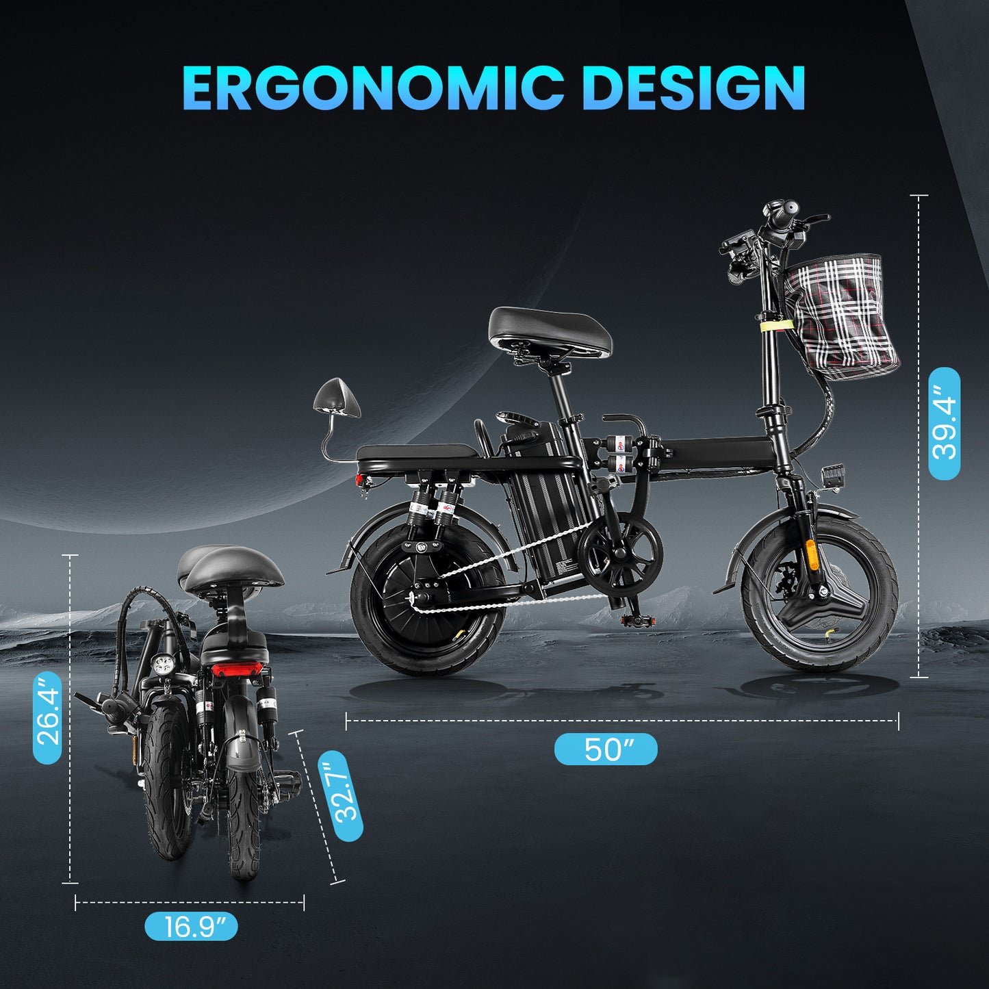 Electric Bicycle-A9,No Delivery To Remote Areas