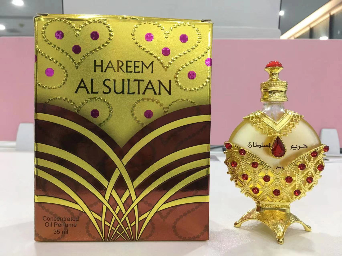 عطور خدلج عطر حريم السلطان الذهبي المركز للجنسين، 1.18 أونصة