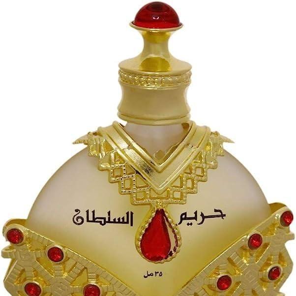 Parfums Khadlaj Hareem Al Sultan Gold Huile de parfum concentrée pour unisexe, 1,18 once