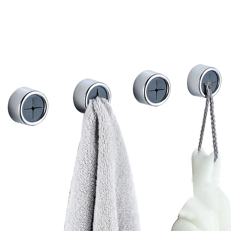 Invisible creative towel hook