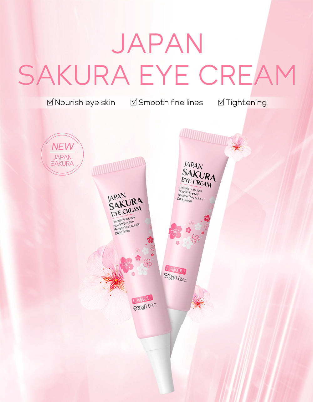 Sakura Eye Cream 30g Moisturizing