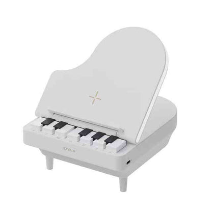 Playing Piano Bluetooth Speaker Wireless Charging Night Light Bracket