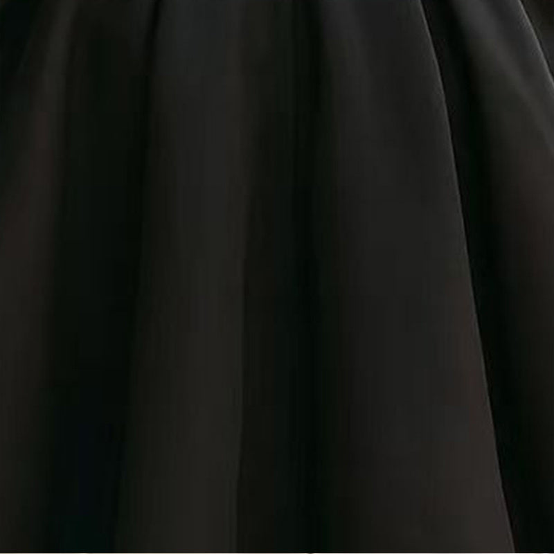 Women's Elegant Solid Cross V-Neck Midi Dress With Flared Skirt And Pockets Spring Summer Formal Dress