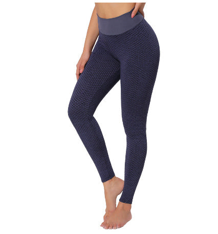 Plaid Leggings Fitness Yoga Pants Seamless High Waist Breathable Gym Leggings