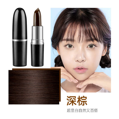 L-DA Liangda Hairdressing Pen Disposable Hair Dye Pen Temporary Hair Dye Stick Lipstick Hair Dye Black Brown