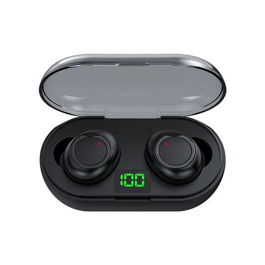 Rvasteizo Wireless Earbuds Mini Ear Buds  5.3 Bluetooth Headsets Light-Weight Earphones with Microphone & Charging Case Display