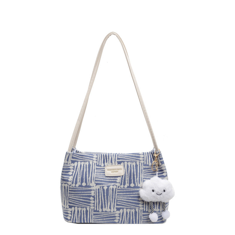 Women's Korean-style Fashion Striped Bag