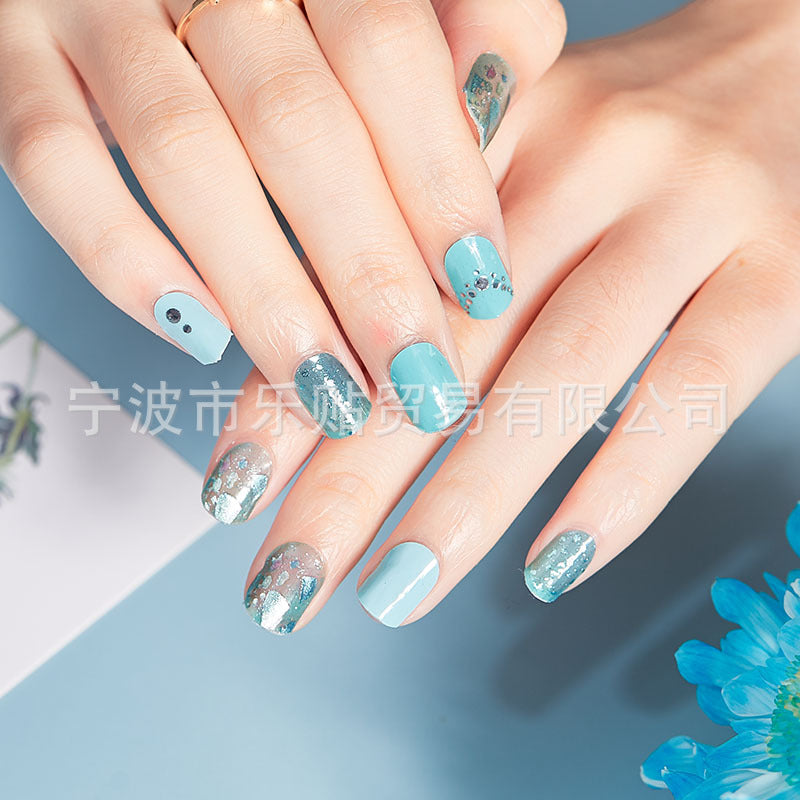 Nordic Fashion Nail Stickers Manicure Full Sticker Finger Sticker Nail Sticker Recruitment