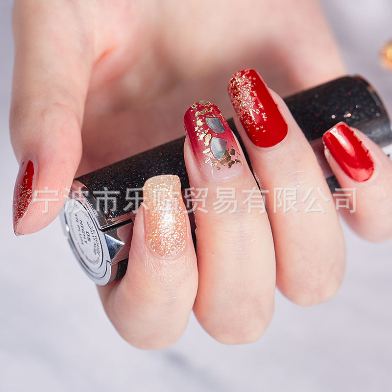 Nordic Fashion Nail Stickers Manicure Full Sticker Finger Sticker Nail Sticker Recruitment