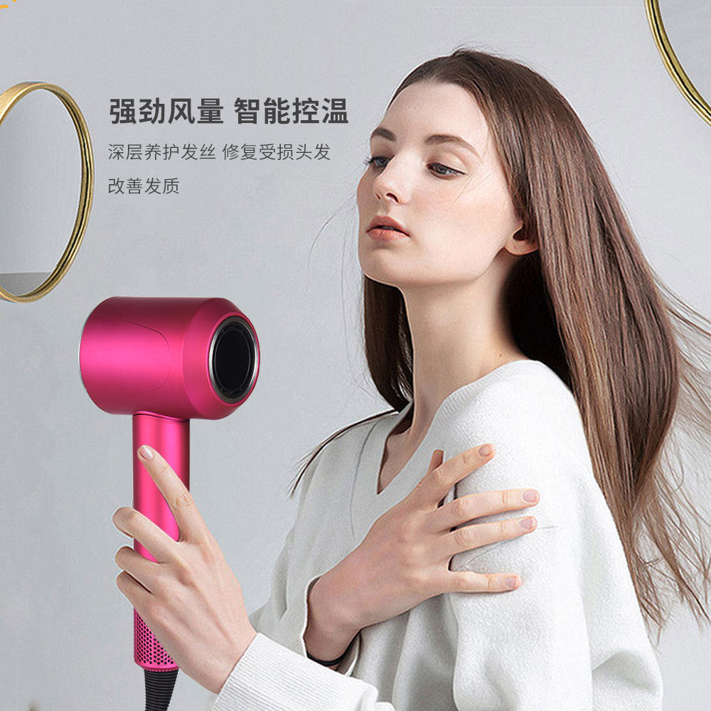 New high-power leafless hair dryer for hair salons, temperature control and anti-overheating household negative ion hair dryer