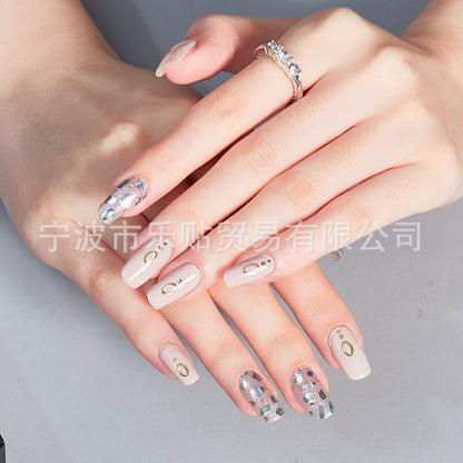 Nordic Fashion Nail Stickers Manicure Full Sticker Finger Sticker Nail Sticker Recruitment