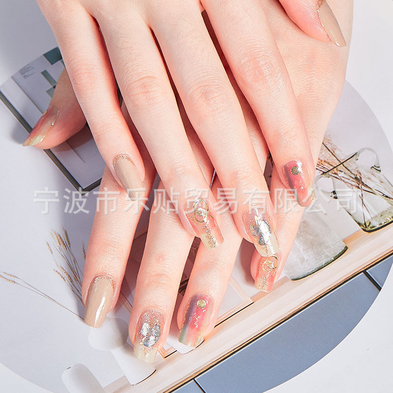 Nordic Fashion Nail Stickers Manicure Full Sticker Finger Sticker Nail Sticker Recruitment