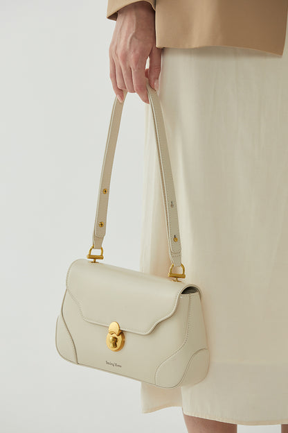 Sac à bandoulière en cuir de niche pour femme de haute qualité