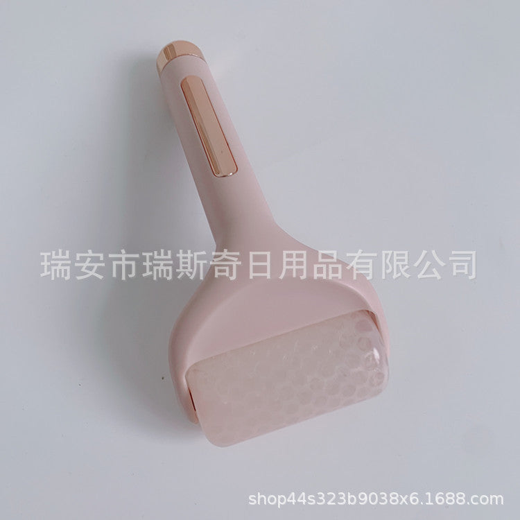 Cross-border ice roller, facial ice head roller, cold compress device, massage care auxiliary beauty roller, skin care ice roller