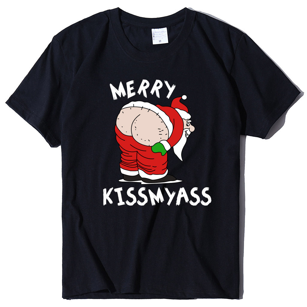 Christmas Women T-Shirt Funny Santa Unisex