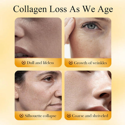 Retinol Skin Care Set for Women - Facial Skin Care Sets & Kits - Skincare Kit for Women - Anti-Aging, Promote Skin Metabolism, Firm Skin, Brown