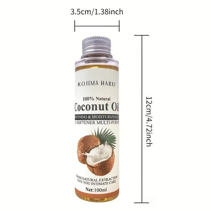 Facial Care Coconut Massage Essential Oil Body Push Back Spa