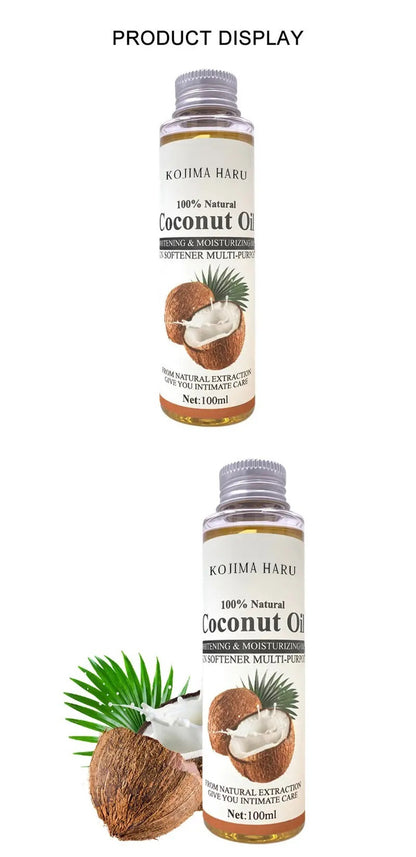 Facial Care Coconut Massage Essential Oil Body Push Back Spa