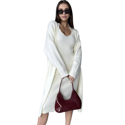 Knitted Dress Fashion Women's Wear Knitted Long Sleeve