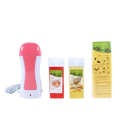 Roller wax special hair removal set