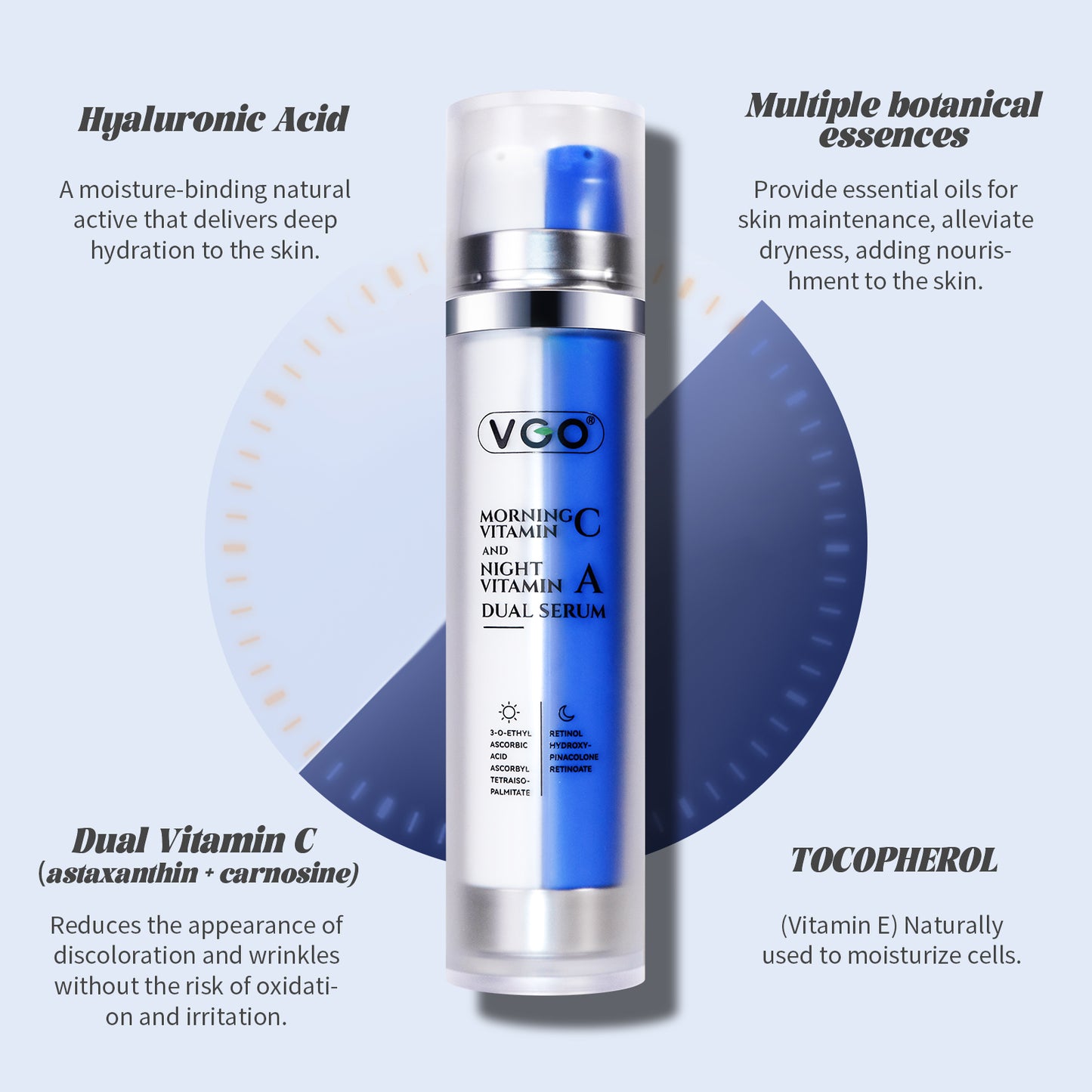 Morning Vitamin C And Night Vitamin A Dual Serum