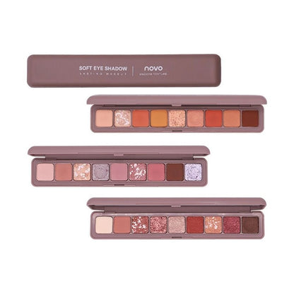 Keyboard fingertips nine-color eyeshadow palette