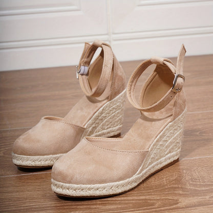 Women's Versatile Casual Canvas Wedge Sandals