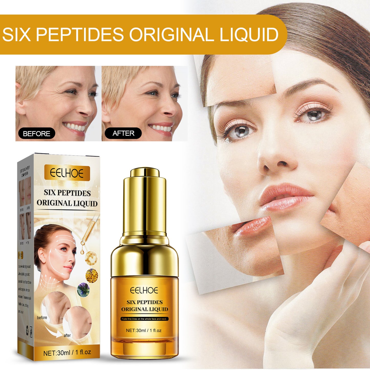 Lifting And Firming Moisturizing And Nourishing Skin Fading Wrinkle Anti-Aging Essence