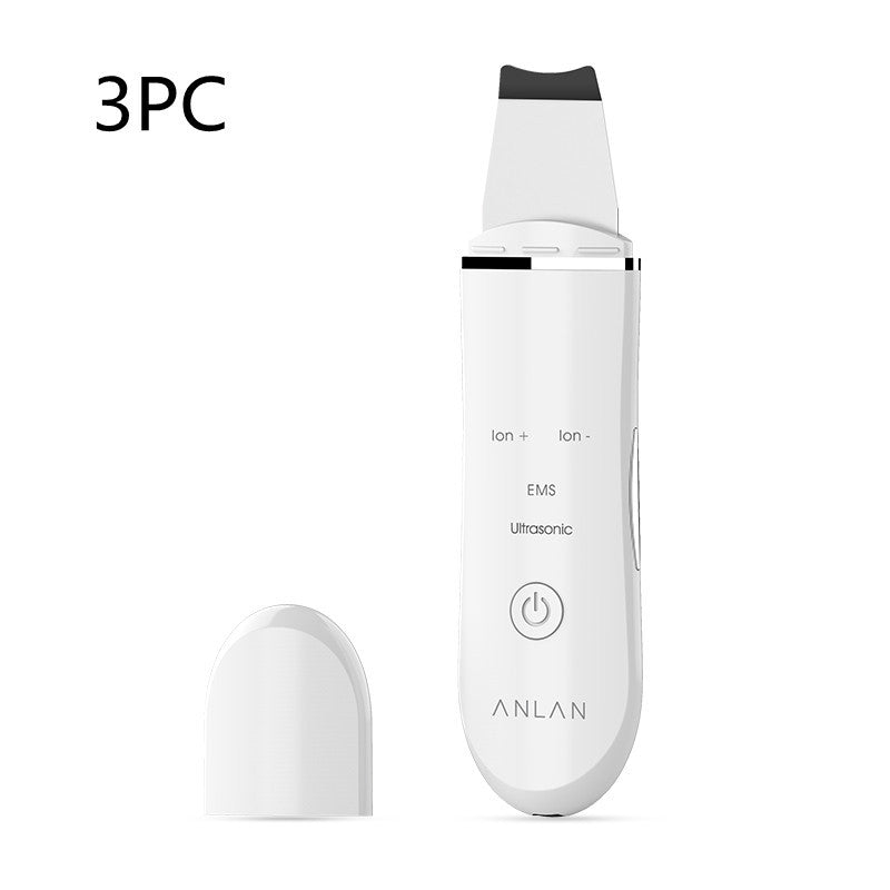 Épurateur de peau à ultrasons, machine de nettoyage en profondeur du visage, pelle à éplucher, nettoyeur de pores du visage, épurateur de peau du visage, machine de levage