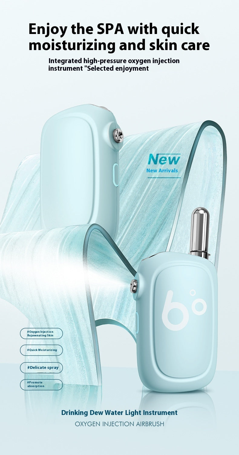 New Domestic Beauty Apparatus Oxygen Injection Skin Spray Face Spray Moisturizing Instrument