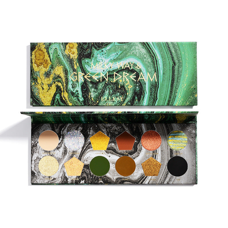 12 colors pork belly sequin eyeshadow box