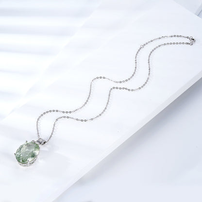 Light Luxury Natural Gem Necklace Pendant